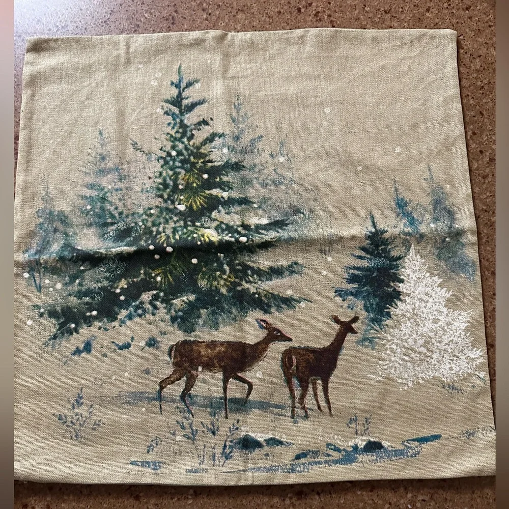 Pottery Barn - Winter Throw Pillow Cover Cases
